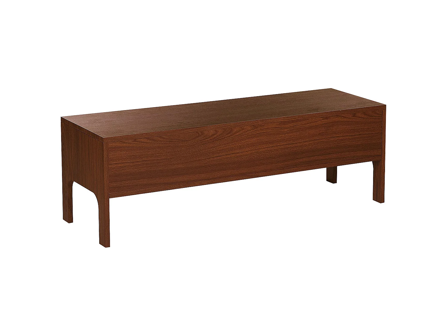 Mueble TV madera oscura CLINTON