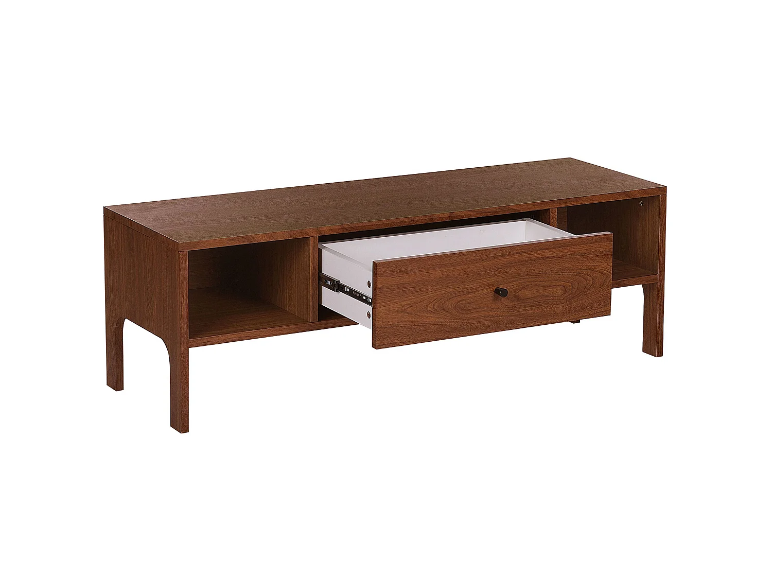 Mueble TV madera oscura CLINTON