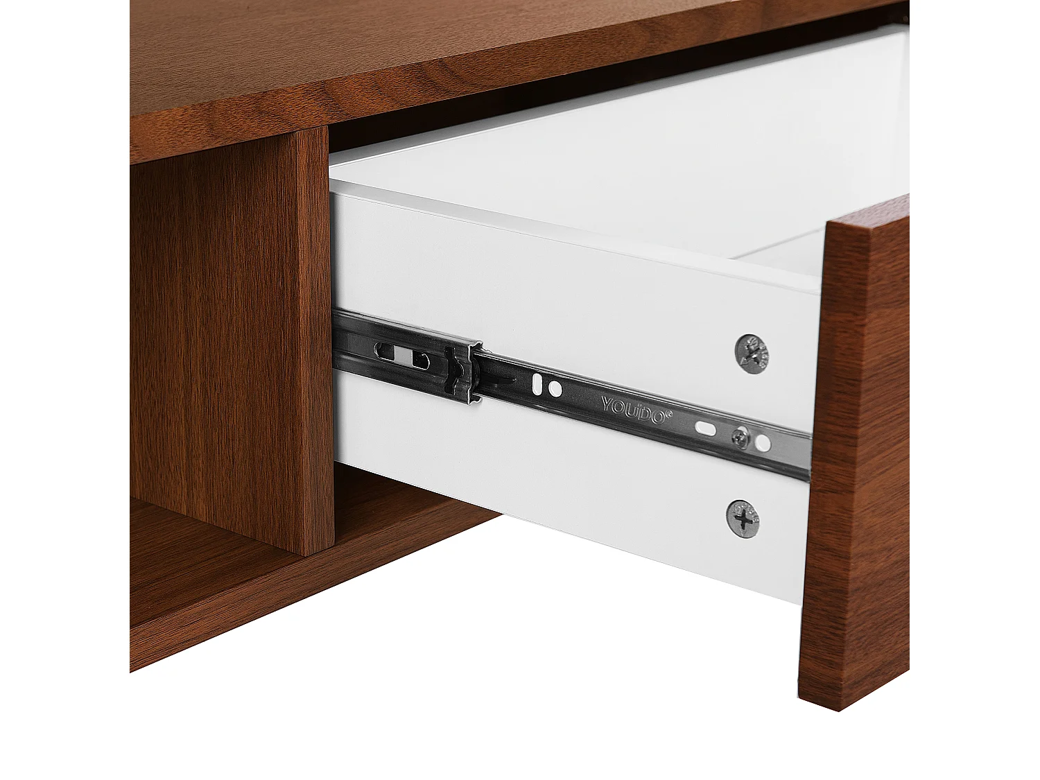 Mueble TV madera oscura CLINTON