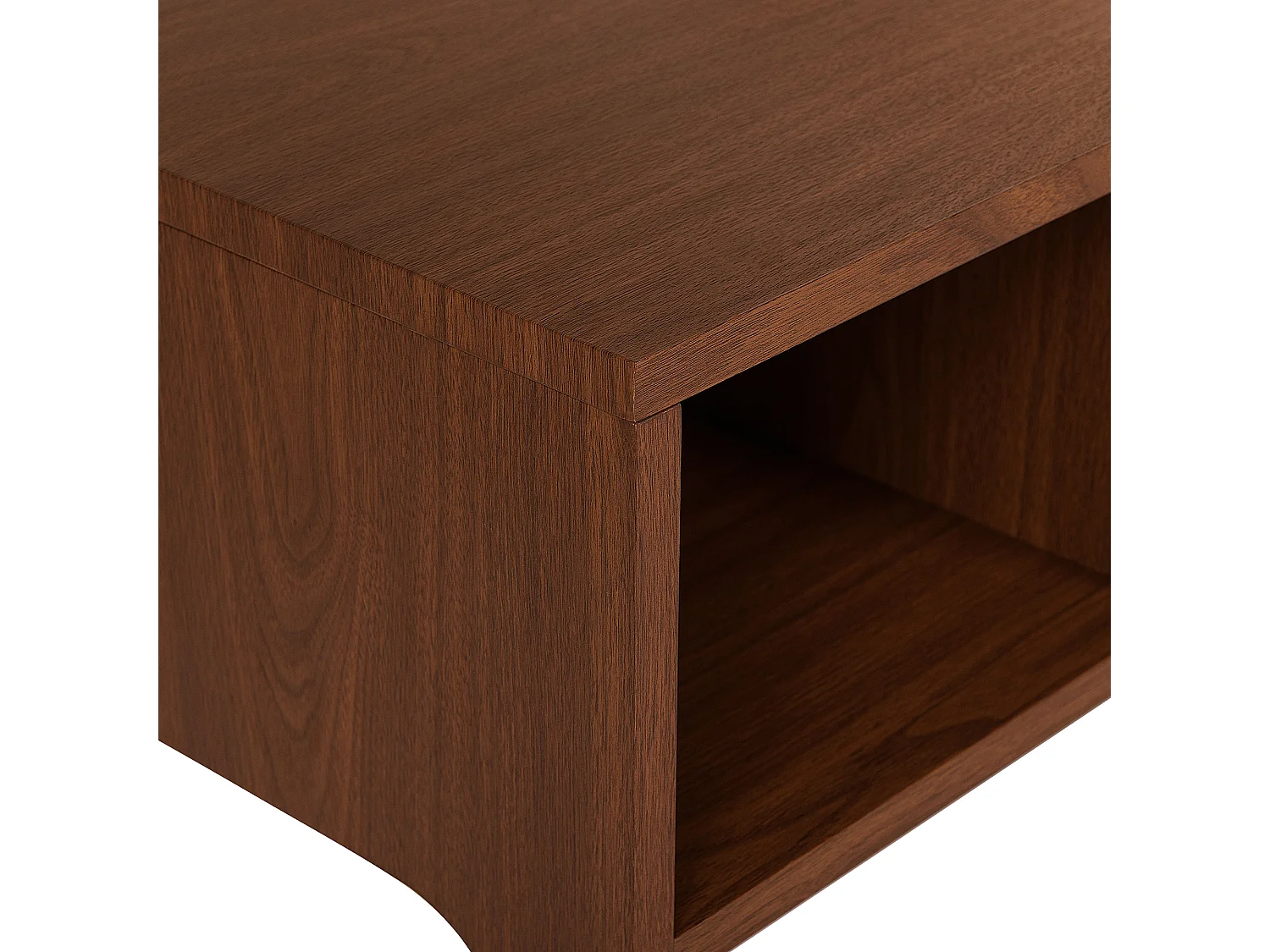 Mueble TV madera oscura CLINTON