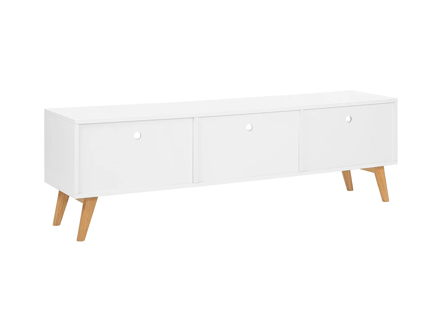 Meuble TV LIBERTY Blanc