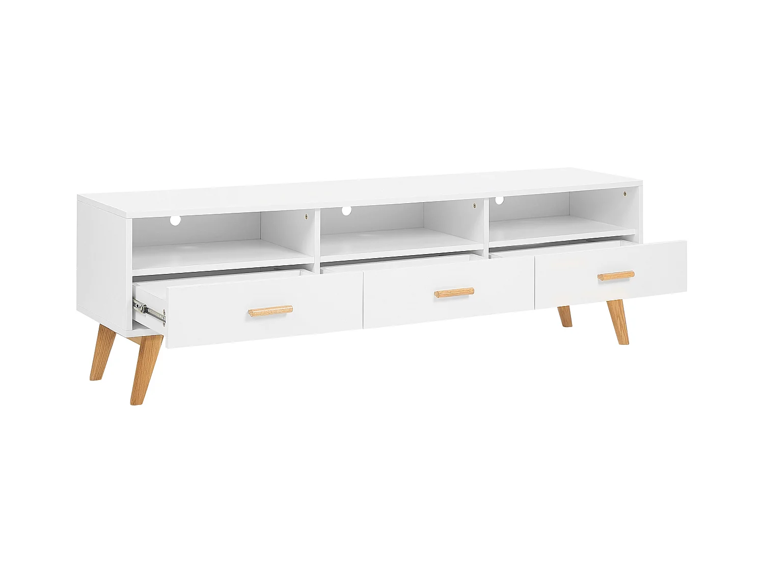 Meuble TV LIBERTY Blanc