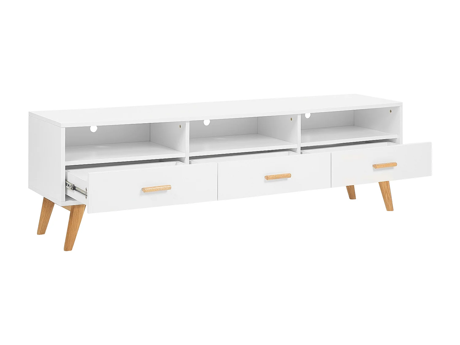 TV-meubel LIBERTY Wit