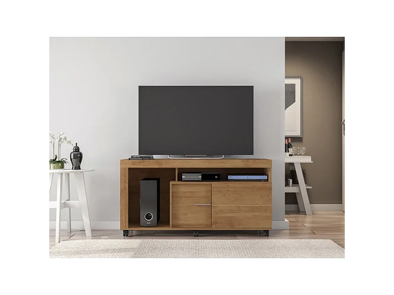 Meuble TV 55 Pouces Maxi Chêne