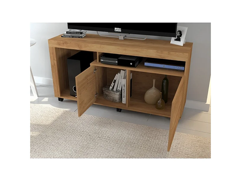 Meuble TV 55 Pouces Maxi Chêne