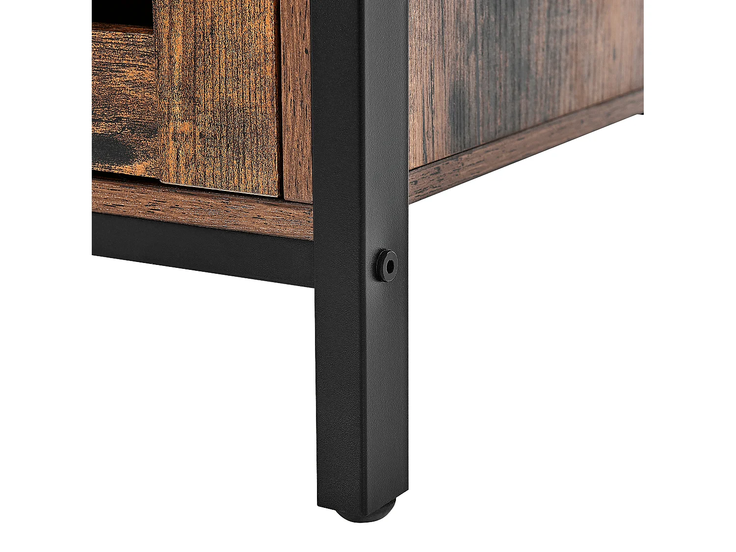 Meuble TV VILSECK Marron foncé