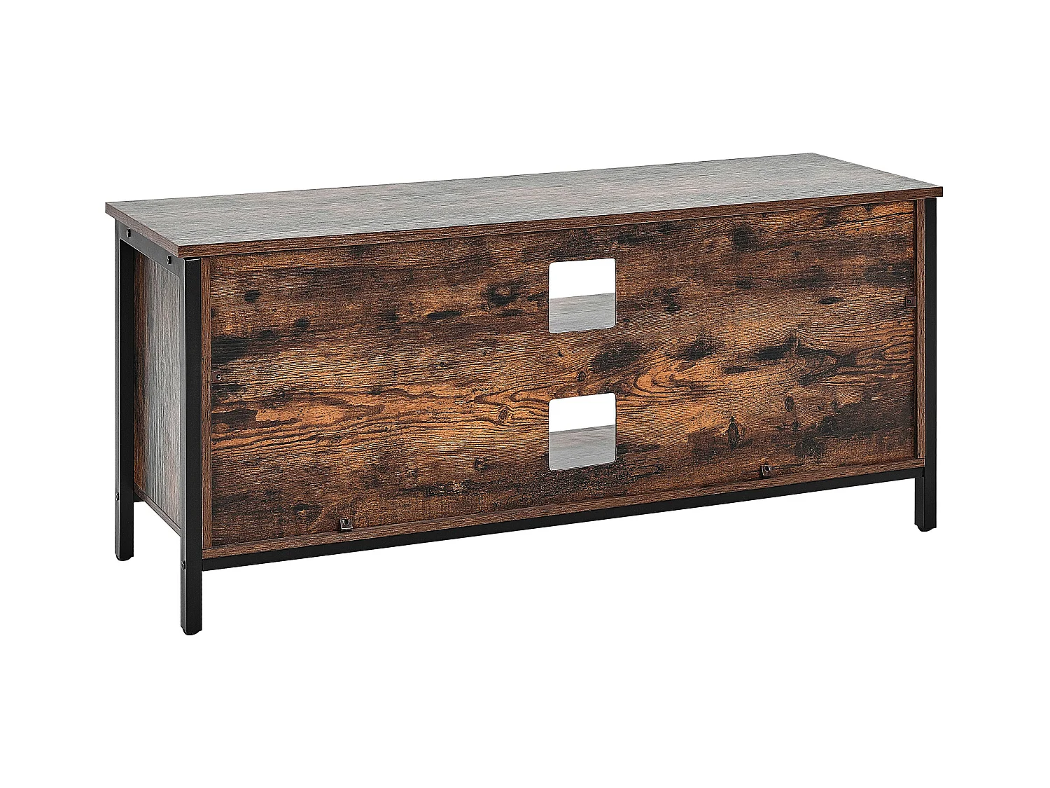 Meuble TV VILSECK Marron foncé