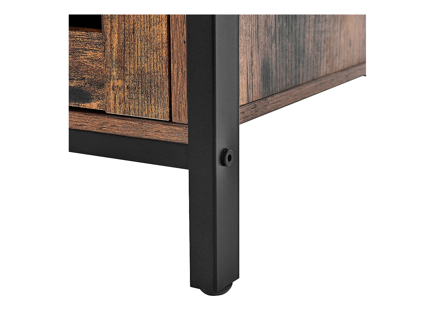 Meuble TV VILSECK Marron foncé