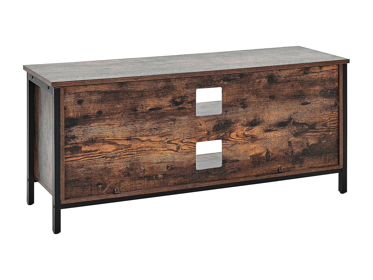 Meuble TV VILSECK Marron foncé