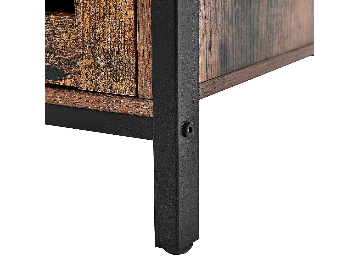 Meuble TV VILSECK Marron foncé