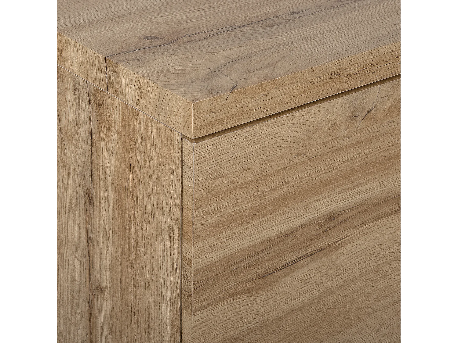 TV-meubel TIMBER Lichtbruin