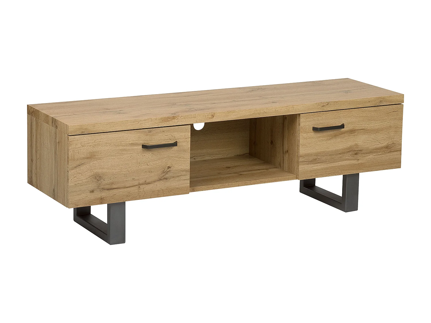 TV-meubel TIMBER Lichtbruin