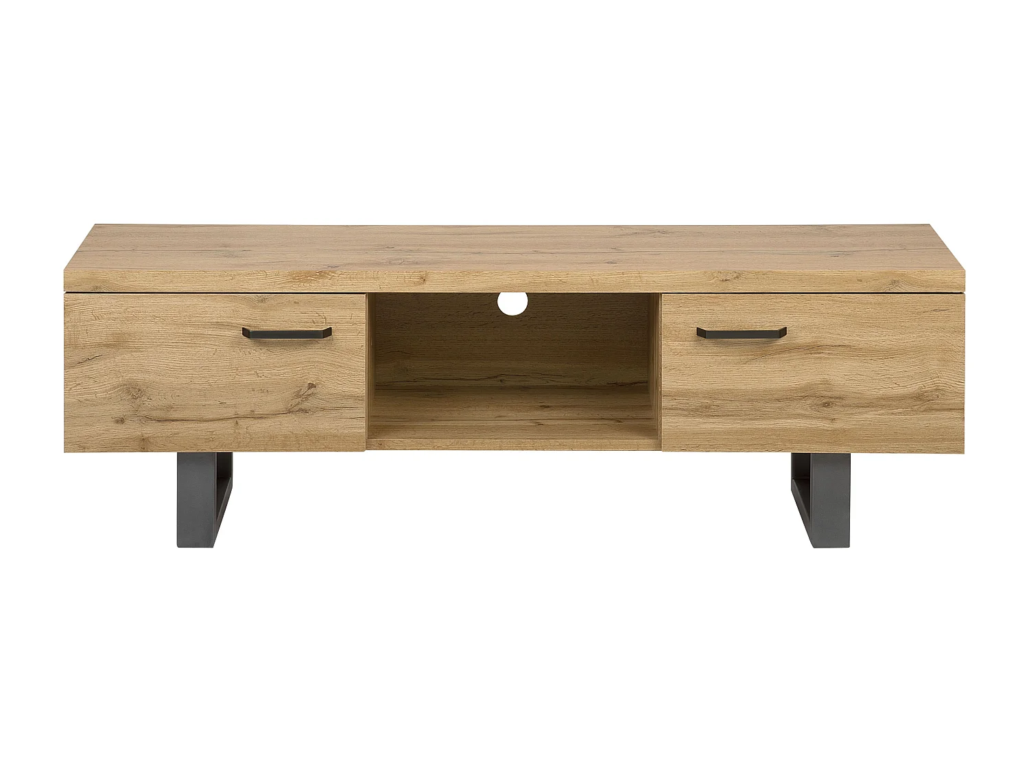 TV-meubel TIMBER Lichtbruin