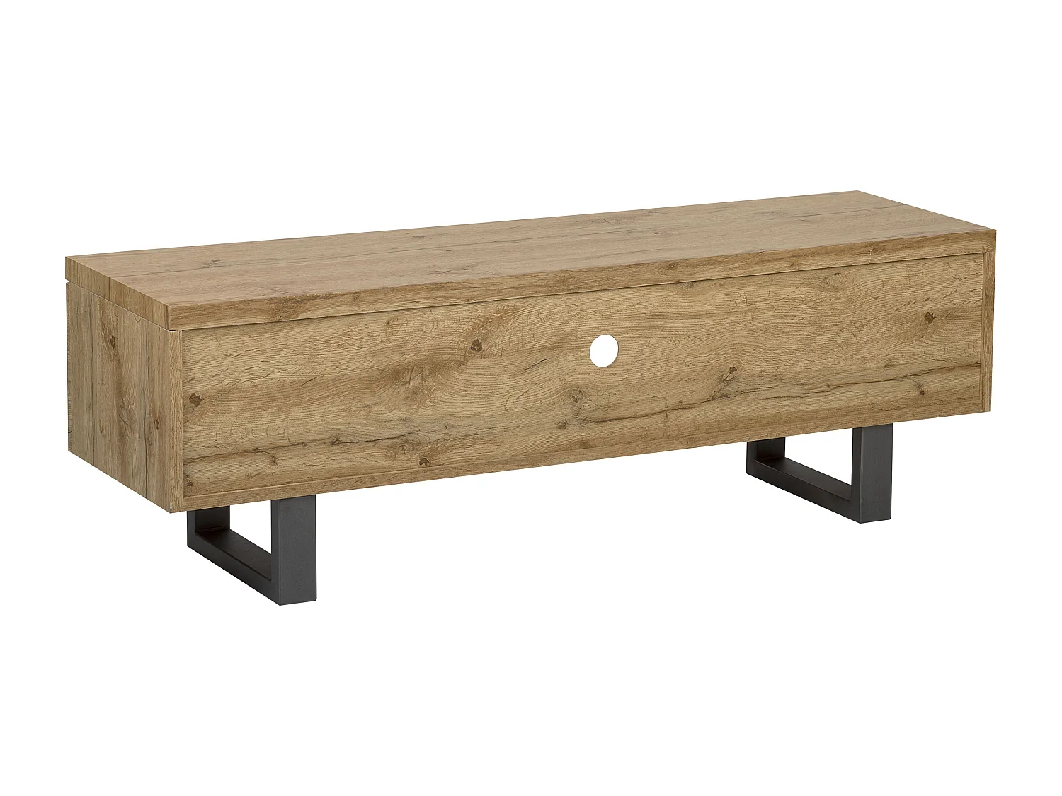 TV-meubel TIMBER Lichtbruin