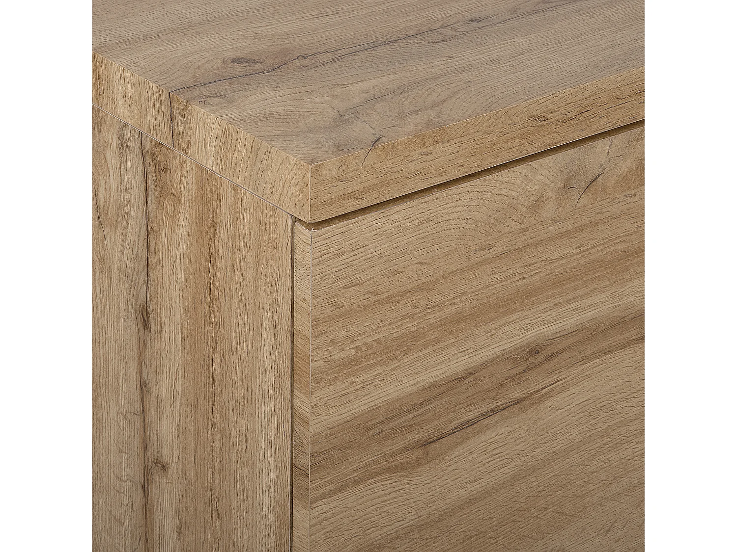 TV-meubel TIMBER Lichtbruin