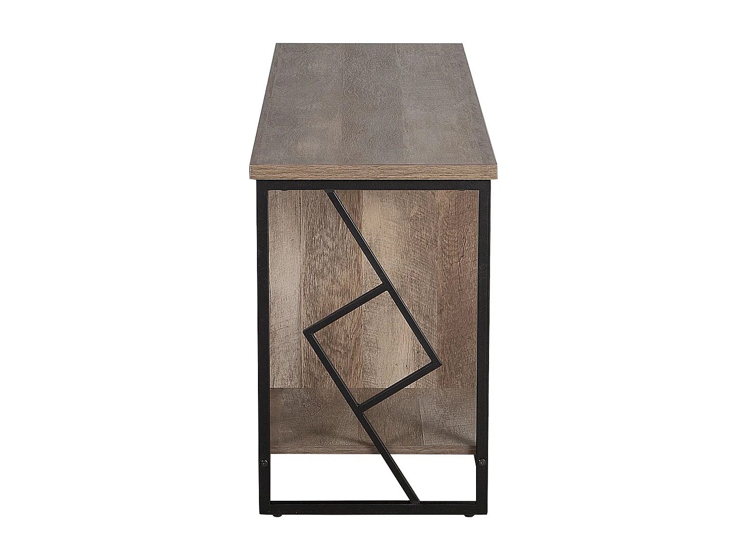 TV-Möbel FORRES Braun / Schwarz