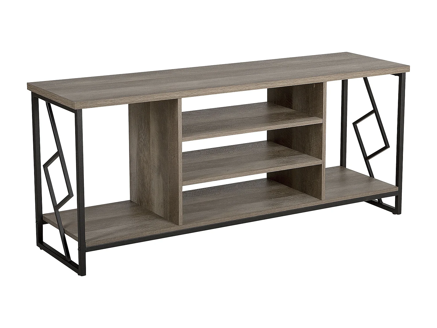 TV-meubel FORRES Bruin/zwart