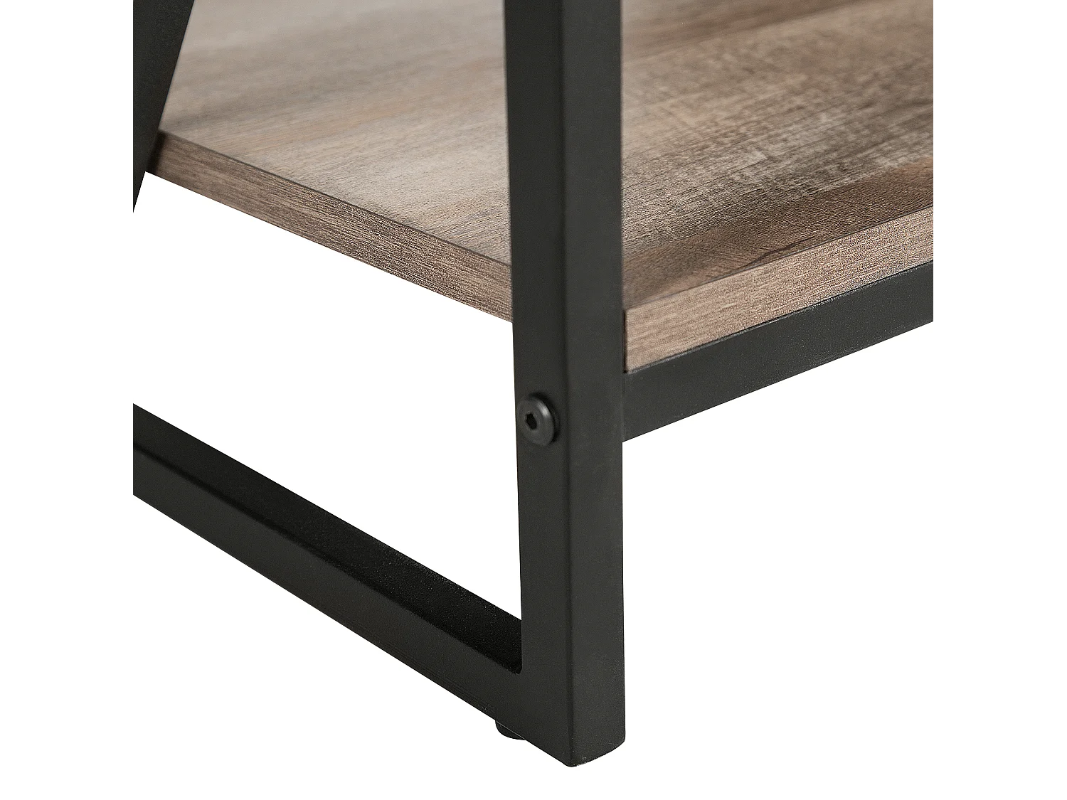 TV-meubel FORRES Bruin/zwart