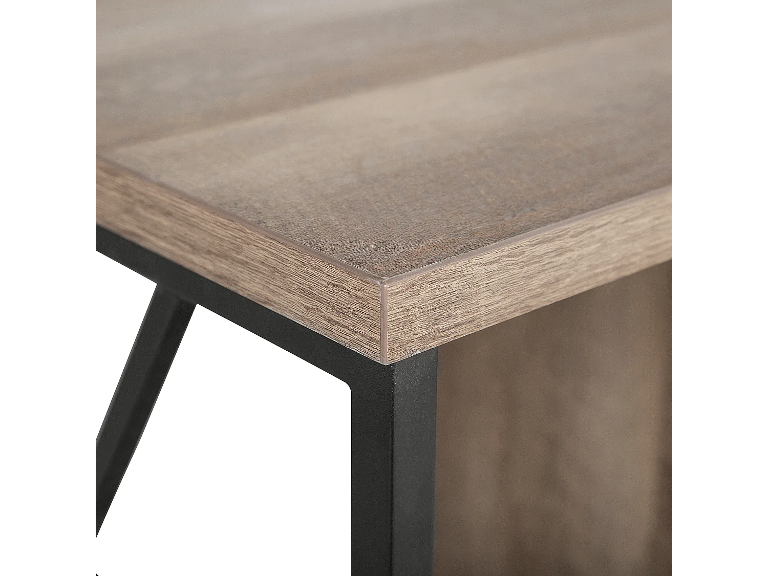 TV-meubel FORRES Bruin/zwart