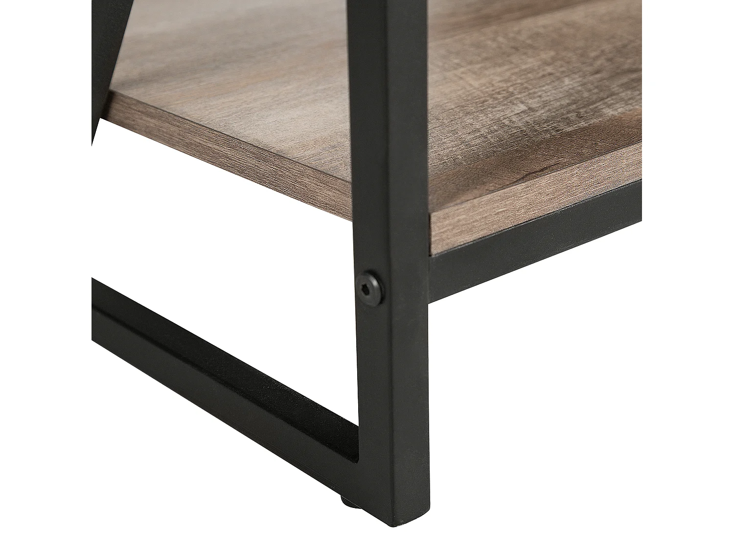 Meuble TV FORRES Marron/noir