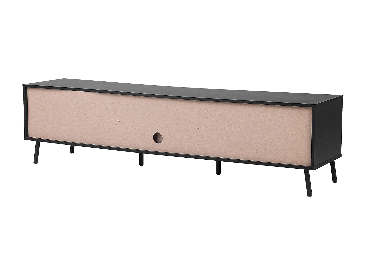 TV-meubel BLACKPOOL Bruin/zwart