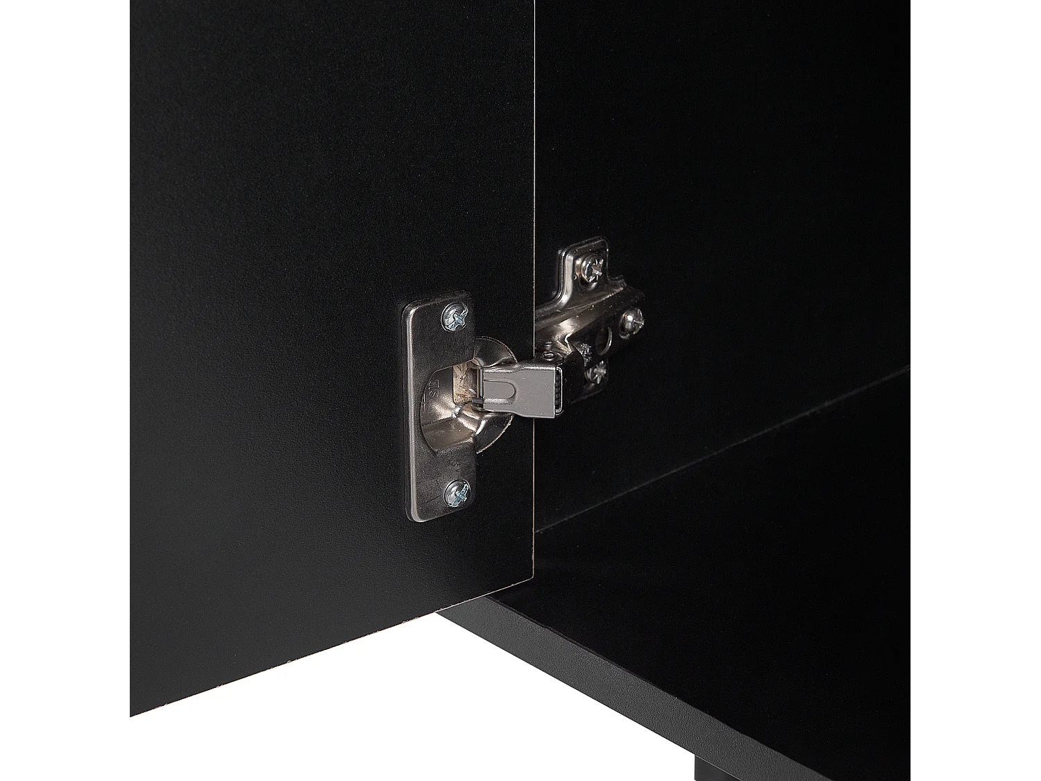 TV-meubel BLACKPOOL Bruin/zwart