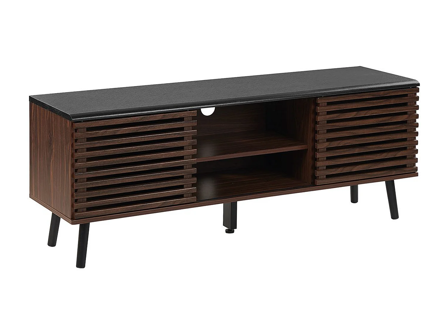 TV-meubel PERTH Zwart