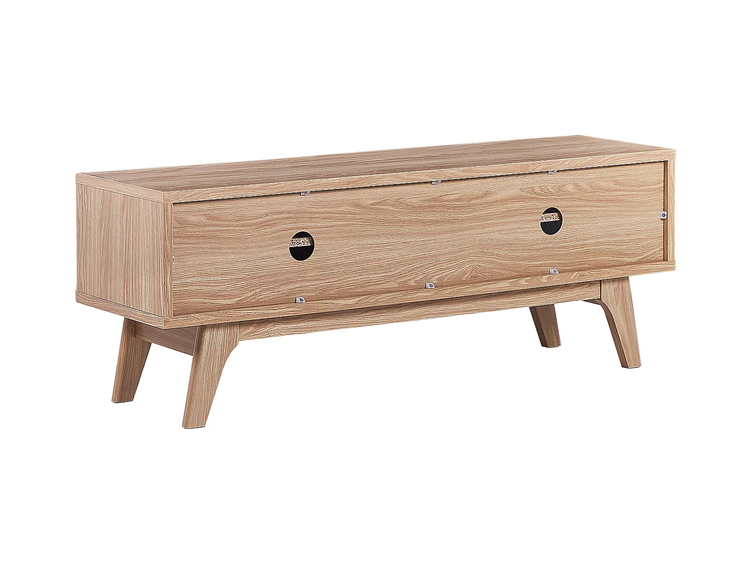 Szafka RTV BUFFALO Brązowy/ biały