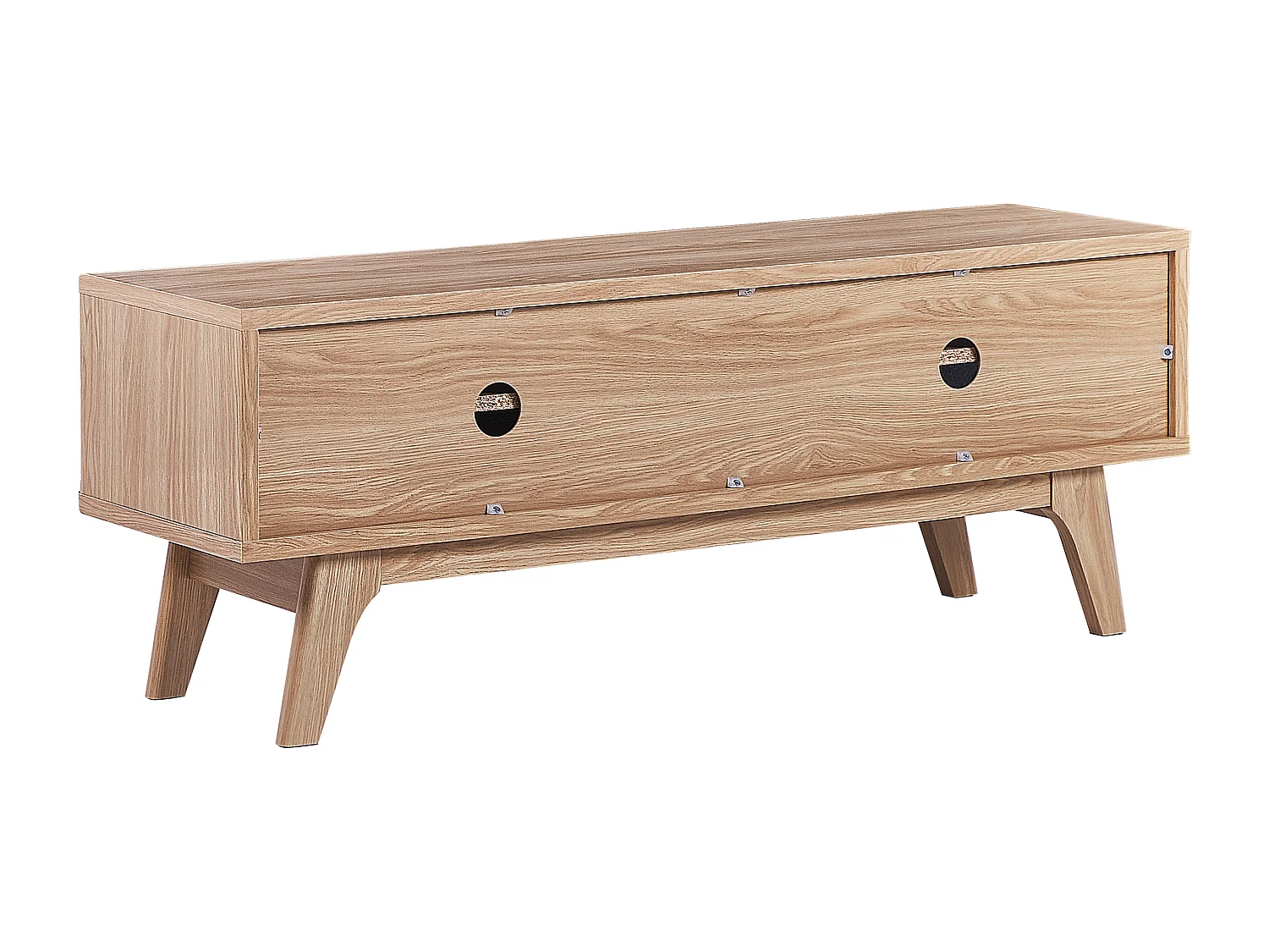 Meuble TV BUFFALO Marron/blanc