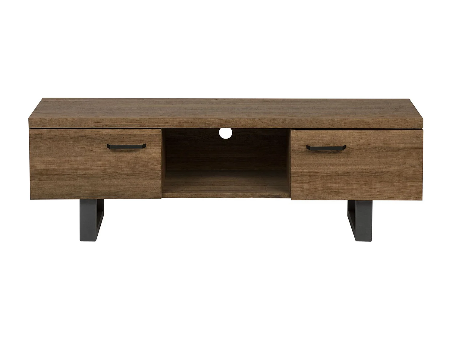 Mueble TV TIMBER Marrón oscuro
