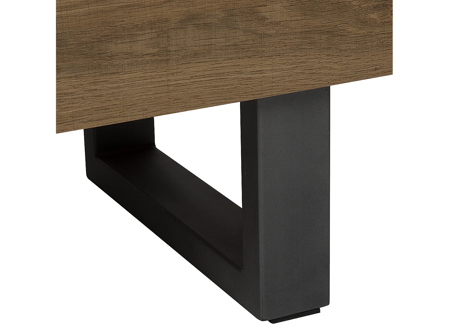 Meuble TV TIMBER Marron foncé