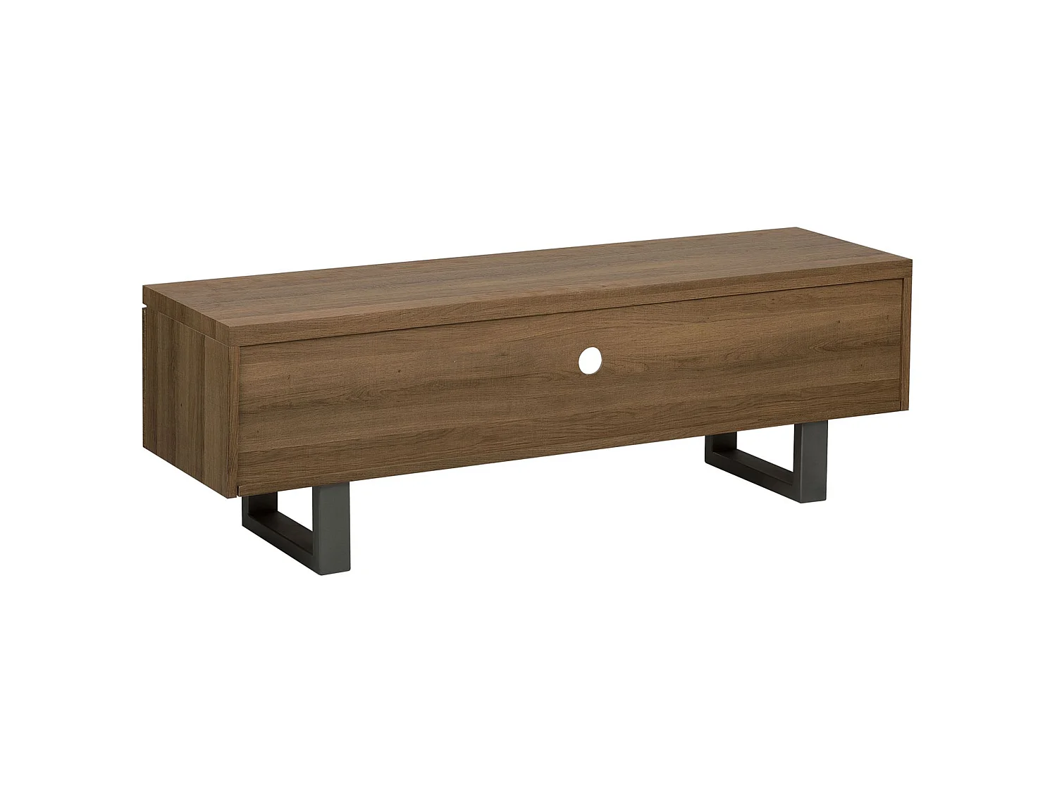 TV-meubel TIMBER Donkerbruin