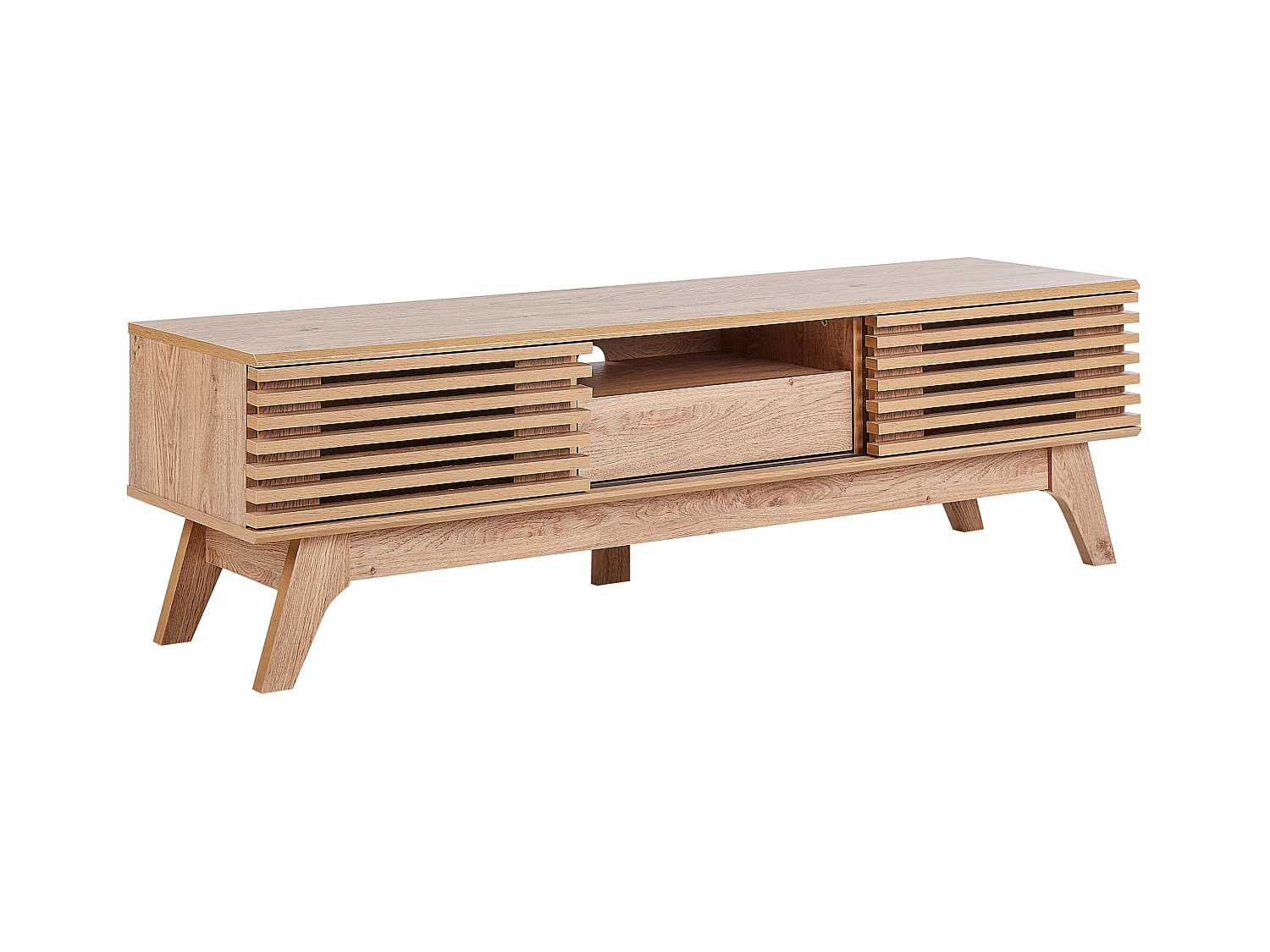 Meuble TV DETROIT II Marron clair