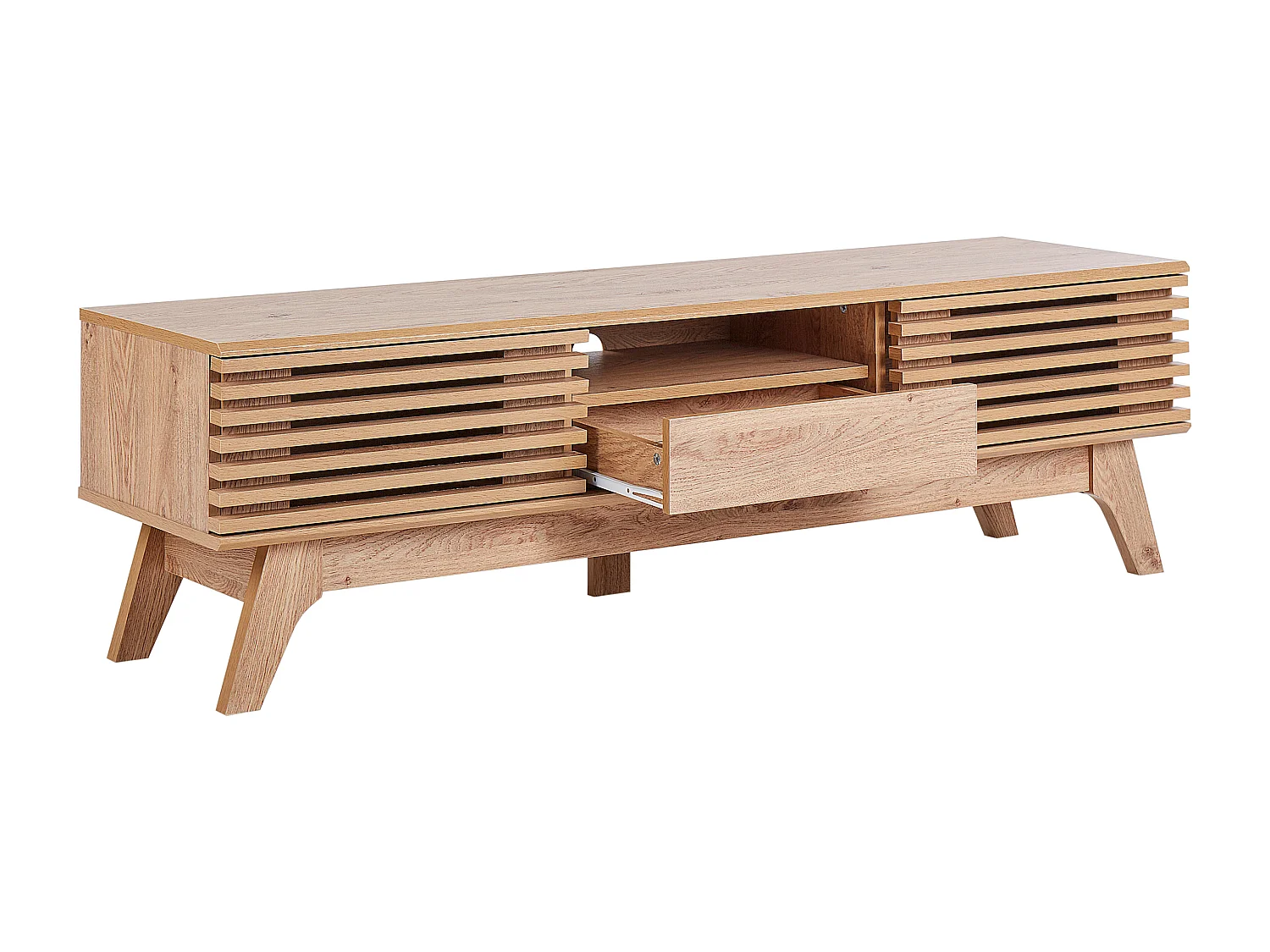 Meuble TV DETROIT II Marron clair