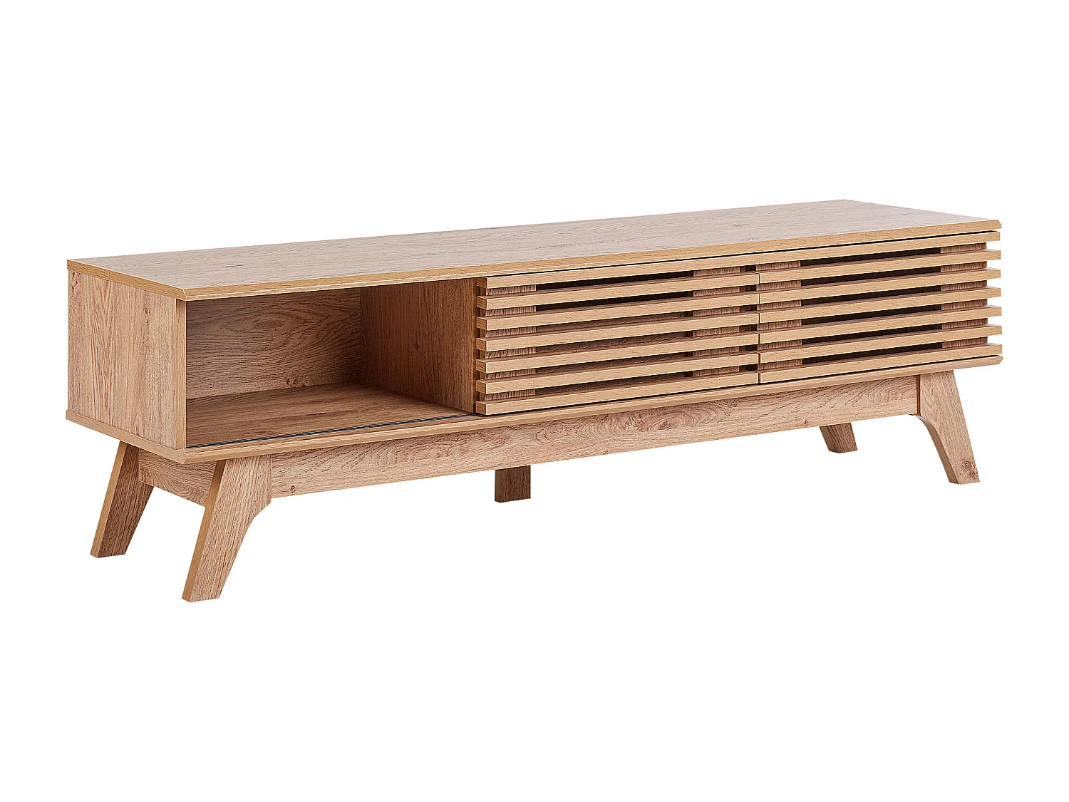 Meuble TV DETROIT II Marron clair