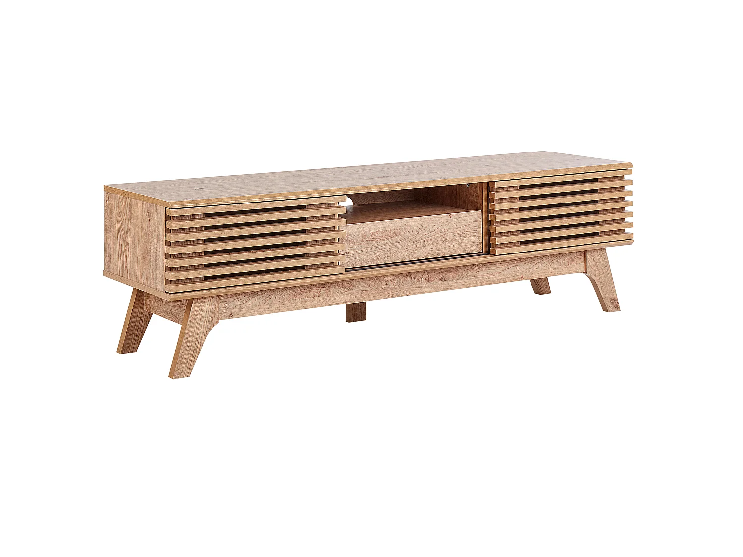 TV Stand DETROIT II Light Brown