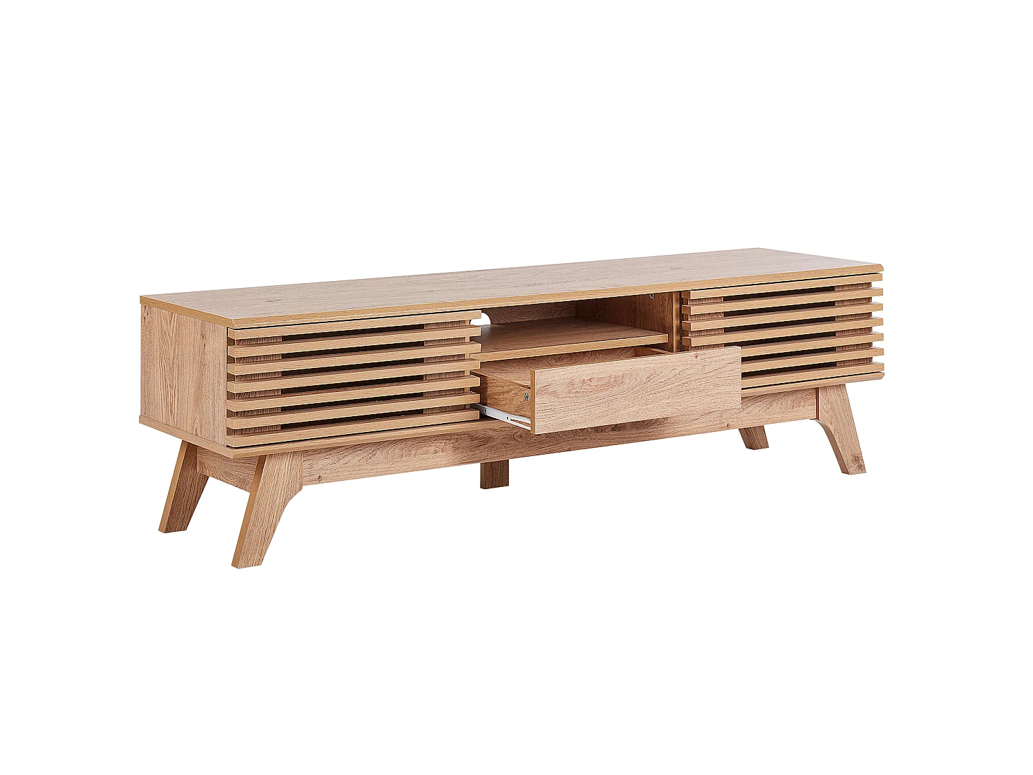 TV Stand DETROIT II Light Brown