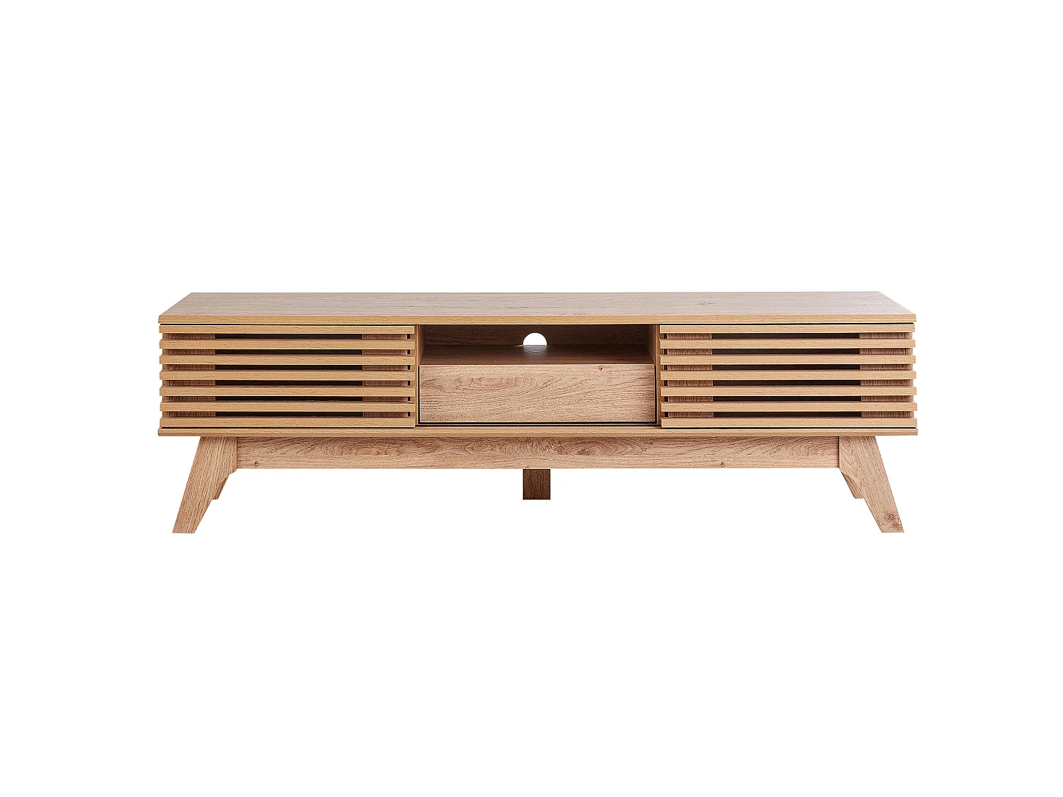 TV Stand DETROIT II Light Brown