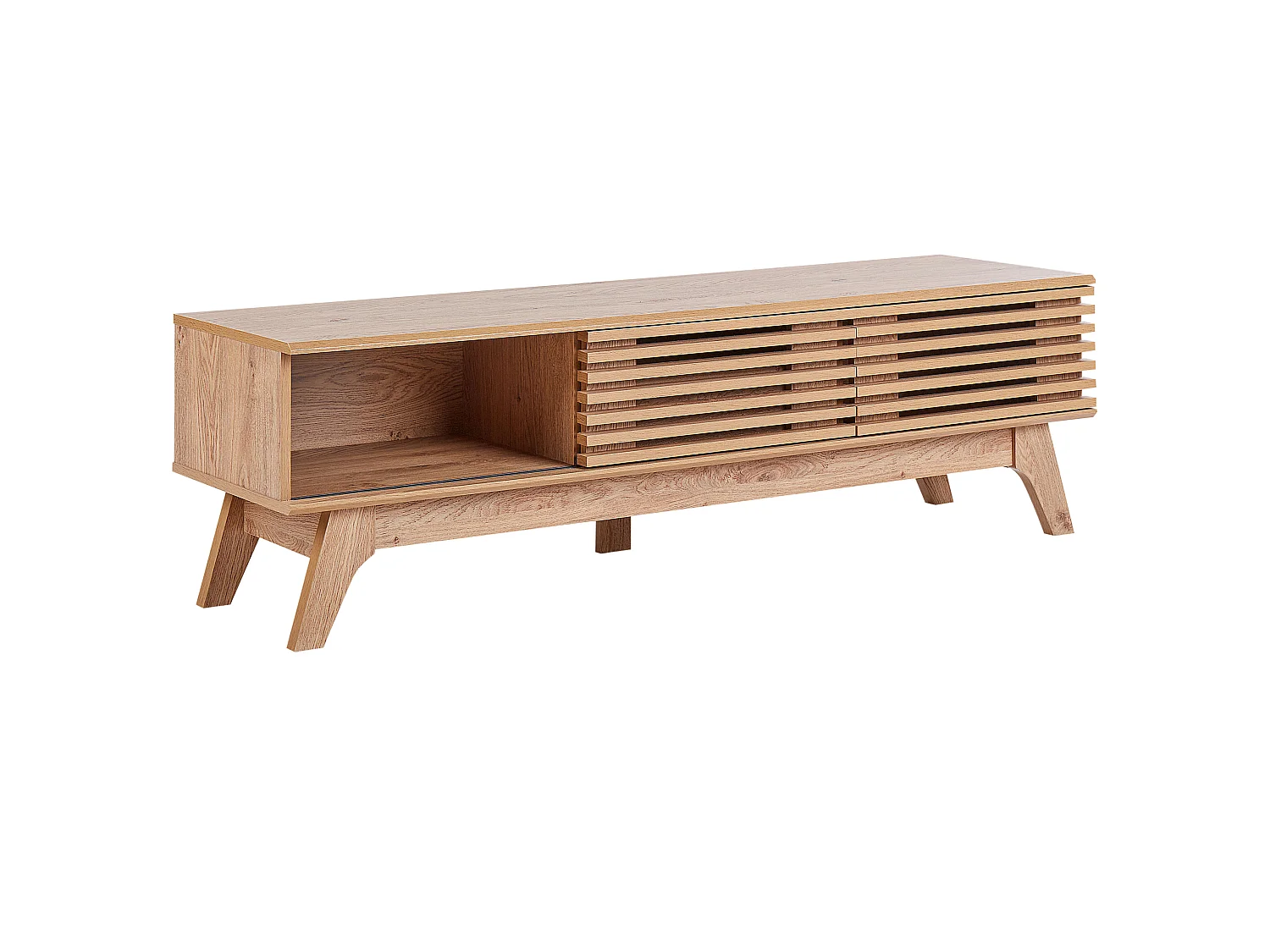 TV Stand DETROIT II Light Brown
