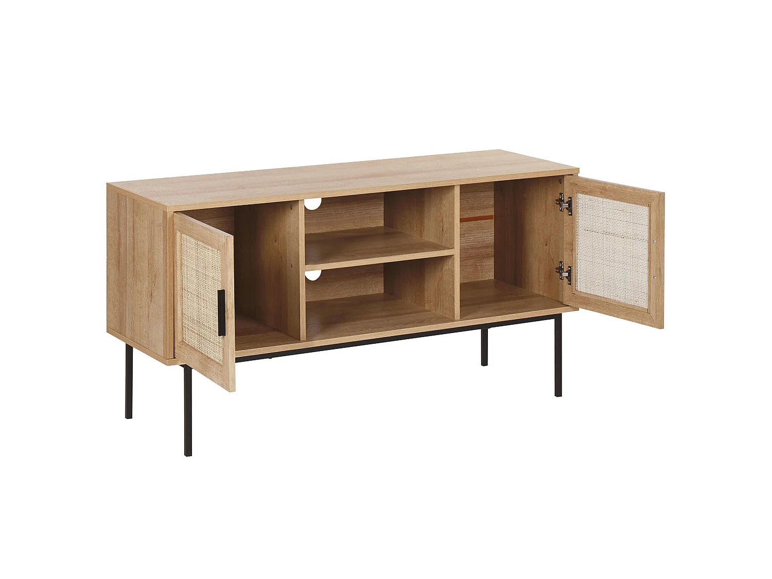 TV Stand PASCO Rattan Light Brown