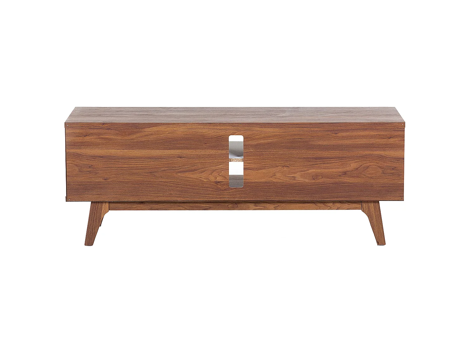 TV Stand ROCHESTER Brown/ White