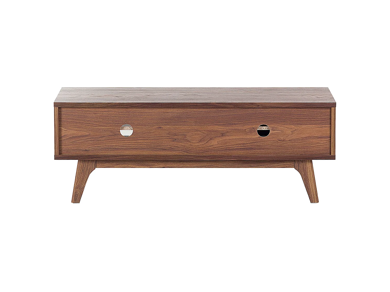 TV-meubel BUFFALO Bruin/wit