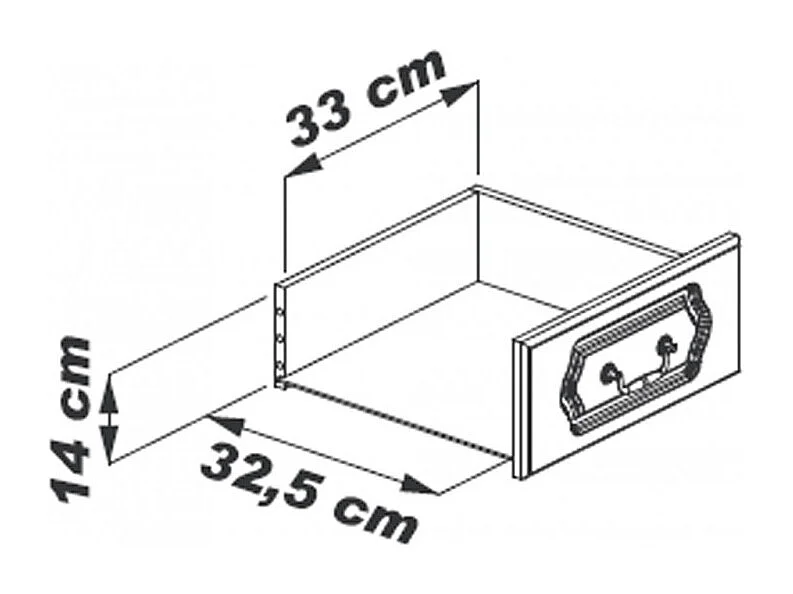 Meuble TV 70 Pouces Chêne 2 Portes 2 Tiroirs 6 Niches L 158.8 H 60.3 P 46 cm