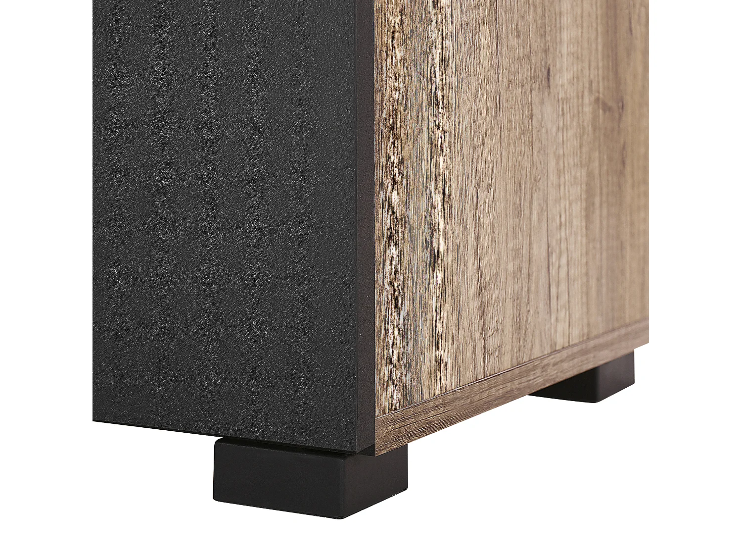 TV-meubel STERLING Bruin/zwart