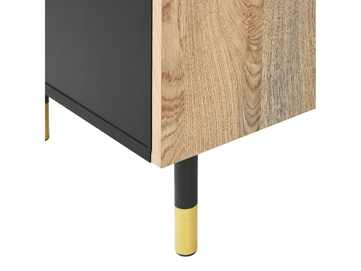 Szafka RTV ABILEN Brązowy/ czarny