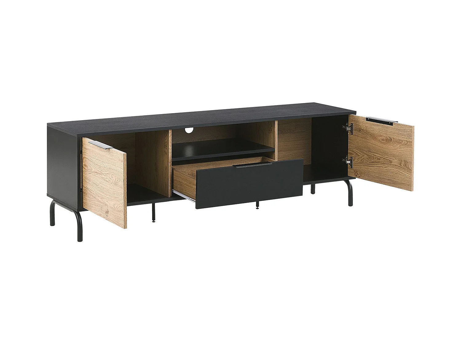 Meuble TV ARKLEY Noir