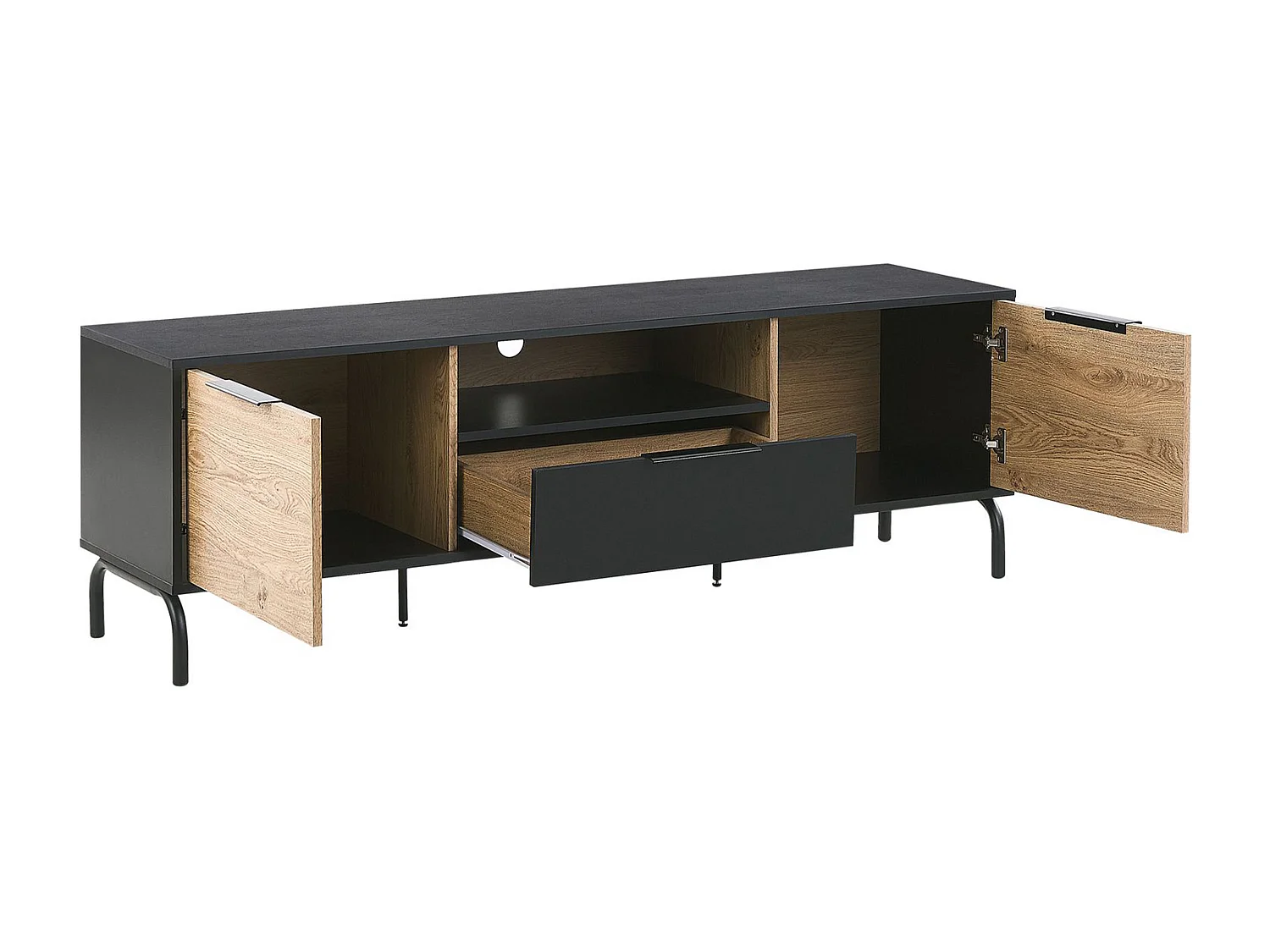 Meuble TV ARKLEY Noir