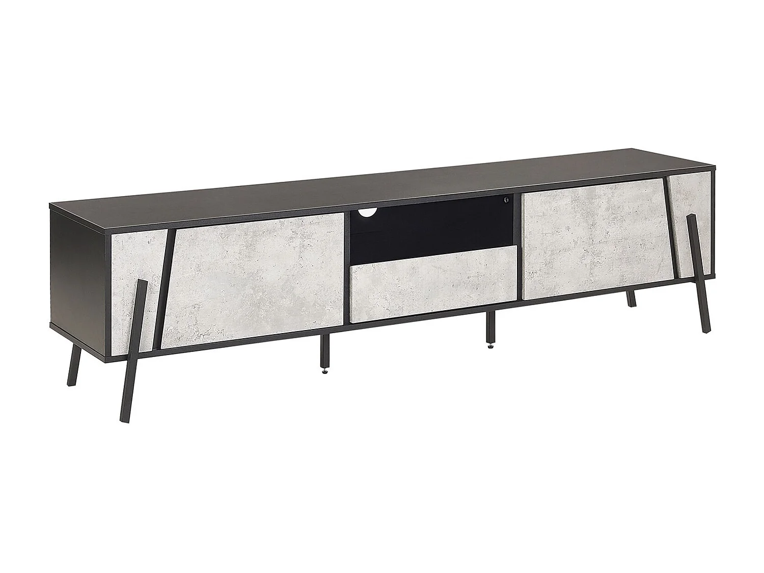 TV-meubel BLACKPOOL Grijs beton-effect