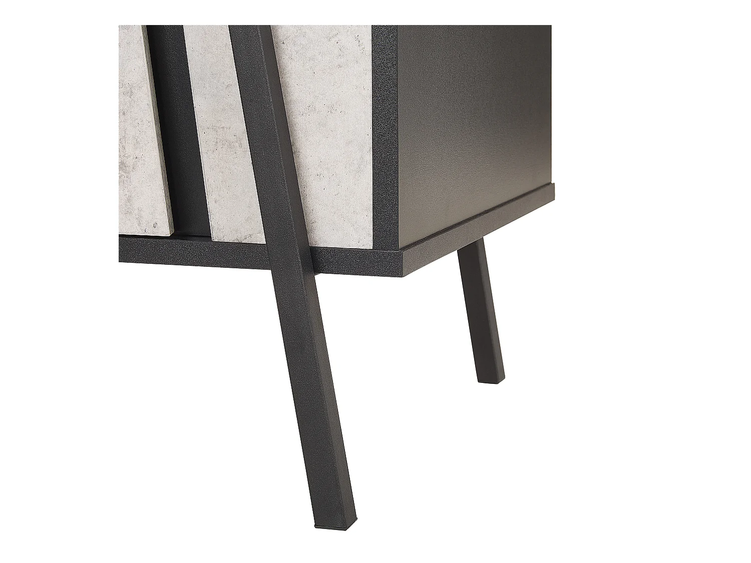 Szafka RTV BLACKPOOL Szary efekt betonu