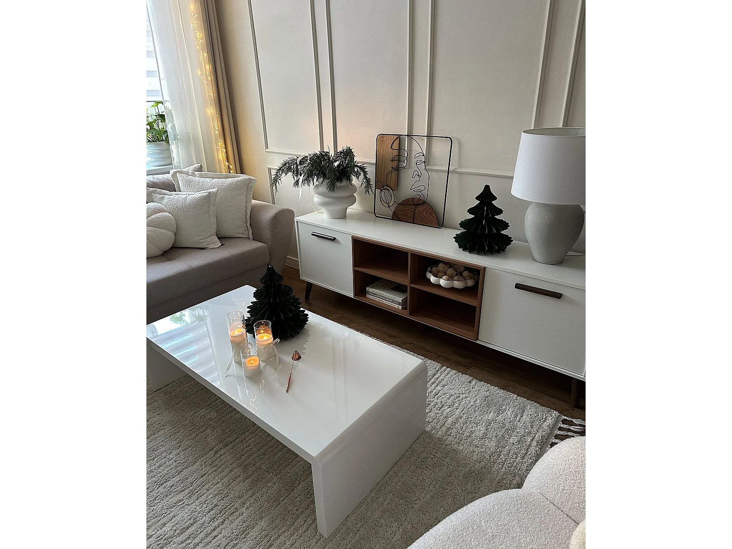Mueble TV ALLOA Blanco